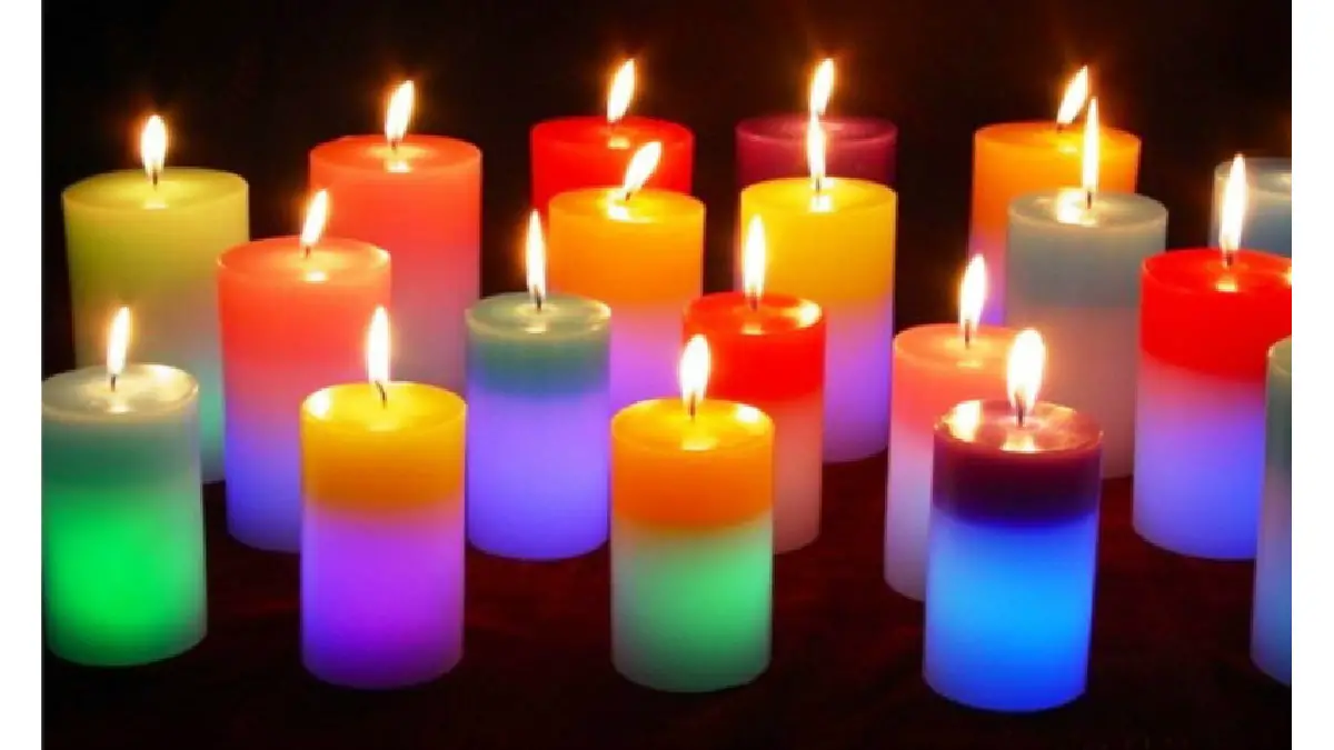 Significado das cores das velas